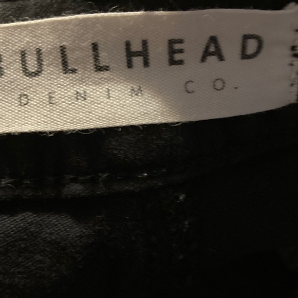 Bullhead Classic Black Women's Shorts 26 - Picture 3 of 5